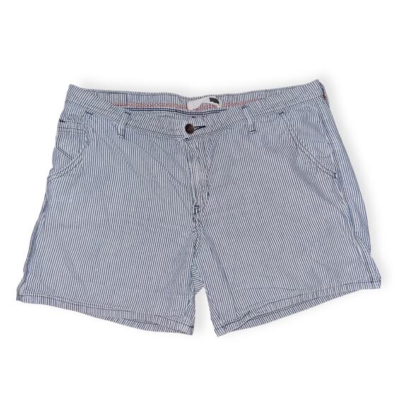 Striped Levi Shorts - Picture 1 of 5